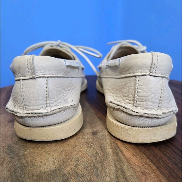 Sperry Mens Top-Sider A/O Boat Shoes Men’s 10M Ice 2-Eye Deck Sailing #0195149 - Picture 6 of 11